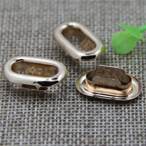 Stripe Oval Shaped copper eyelets Stripe Oval Shaped copper eyelets